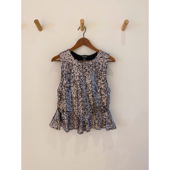 Topshop sequin top - Picture 1 of 3
